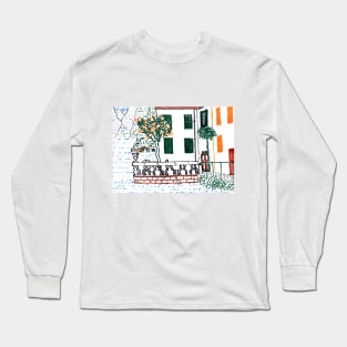 Afternoon at an Italian Lake Long Sleeve T-Shirt